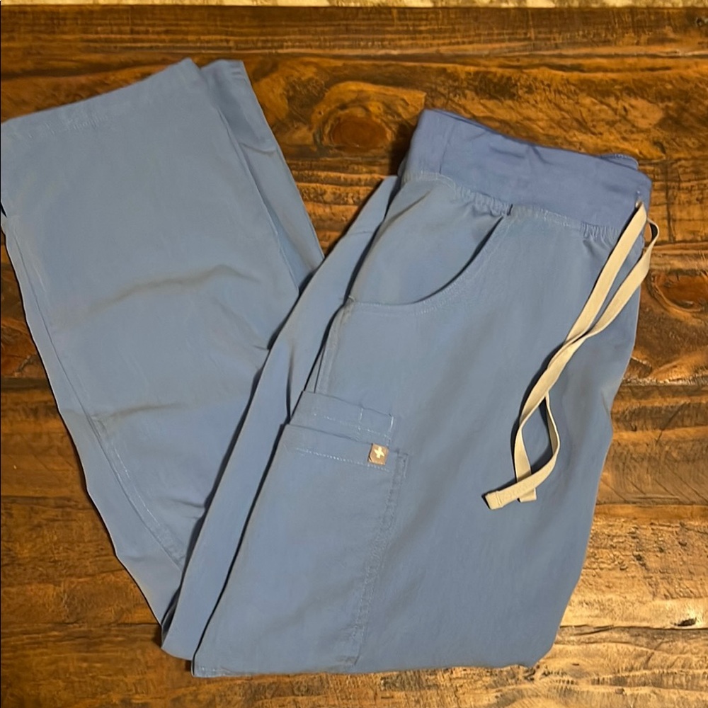 Women’s Figs Light Blue Scrub Pants